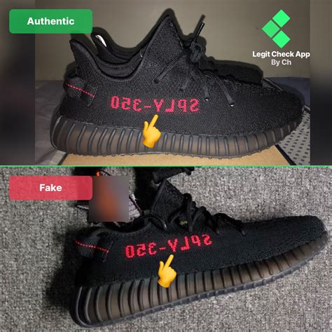 fake red yeezy shoes|bottom of real yeezys.